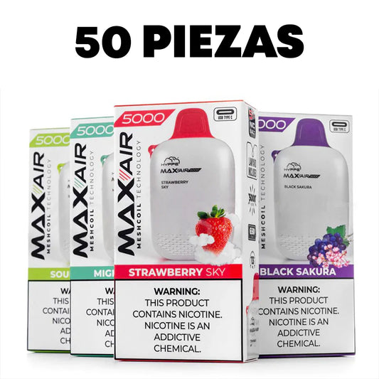 Hyppe Max Air (Pack 50 Piezas)